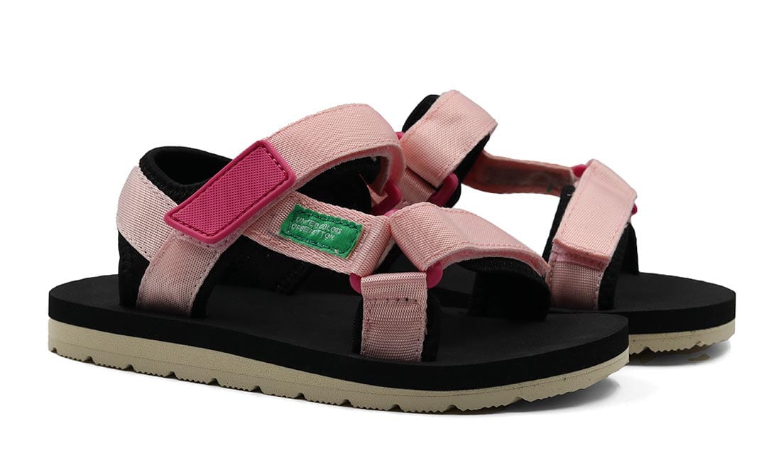 United Colors Of Benetton Reef Sandal Lotus/Black GIRLS UNITED COLORS OF BENETTON