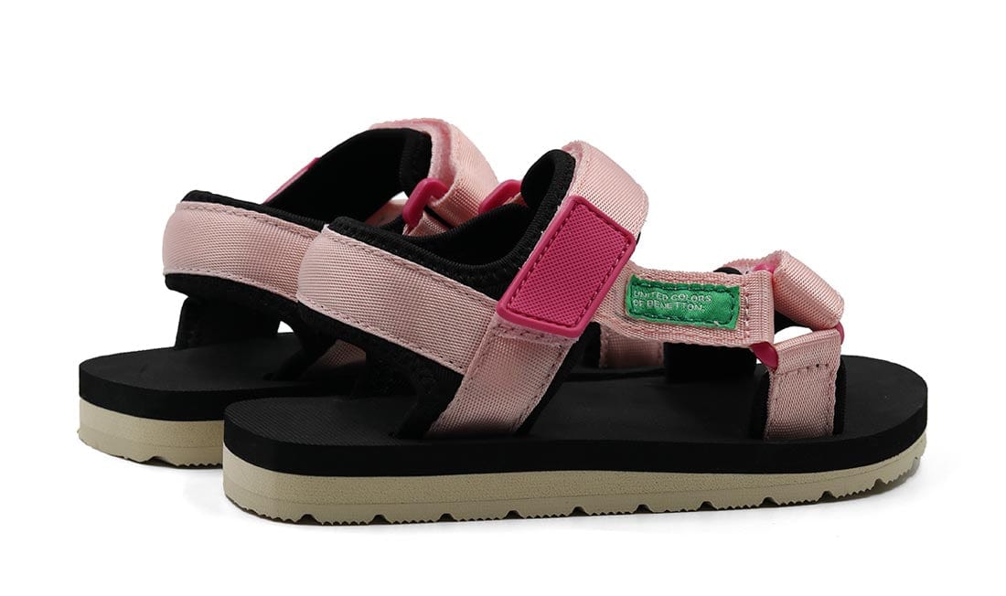 United Colors Of Benetton Reef Sandal Lotus/Black GIRLS UNITED COLORS OF BENETTON