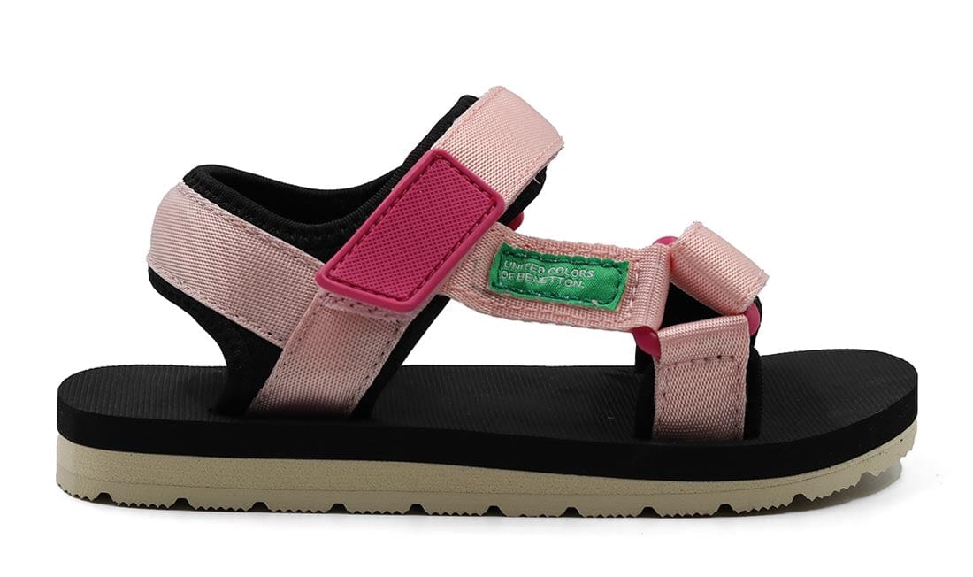 United Colors Of Benetton Reef Sandal Lotus/Black GIRLS UNITED COLORS OF BENETTON