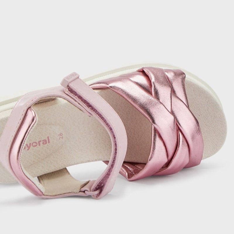 Παιδικά πέδιλα Mayoral 43365 ροζ-La Scarpa Shoes Παιδικά πέδιλα Mayoral 43365 ροζ GIRLS MAYORAL