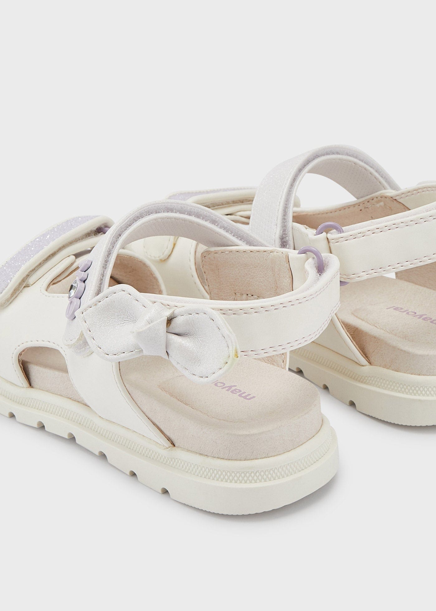 Πέδιλα Mayoral 43367 λευκό-La Scarpa Shoes Πέδιλα Mayoral 43367 λευκό GIRLS MAYORAL