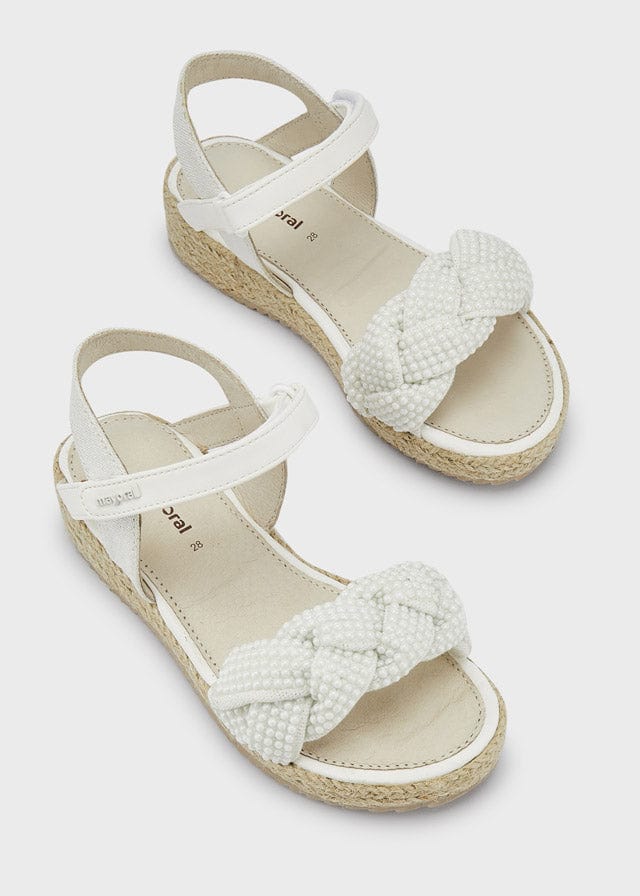 Παιδικά πέδιλο Mayoral 45373  λευκό-La Scarpa Shoes Παιδικά πέδιλα Mayoral 45373  λευκό GIRLS MAYORAL