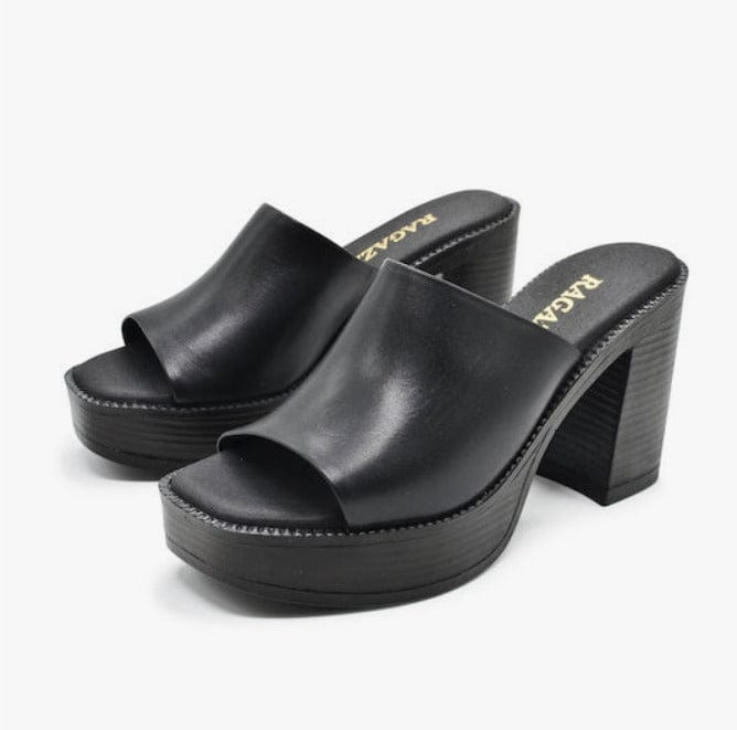 Γυναικεία mules Ragazza 0920 μαύρο-La Scarpa Shoes Γυναικεία mules Ragazza 0920 μαύρο SANDALS RAGAZZA
