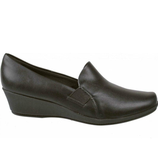 Μοκασίνια ανατομικά piccadilly μαύρα 143137-490-La Scarpa Shoes Μοκασίνια ανατομικά piccadilly μαύρα 143137-49 WOMEN MOCASSINS picaddily shoes