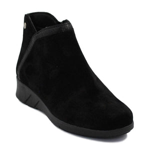Γυναικεία σουέτ  μποτάκια μαύρα ragazza 0171-La Scarpa Shoes Γυναικεία σουέτ  μποτάκια μαύρα ragazza 0171 SMALL BOOTS RAGAZZA