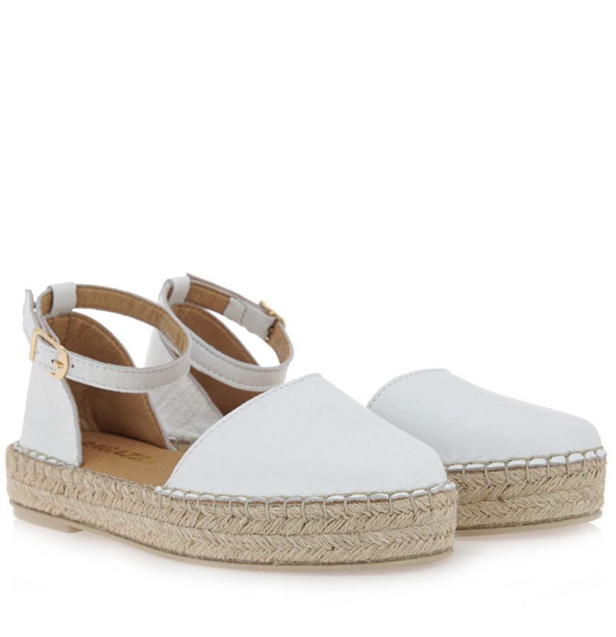 Γυναικείες εσπαντρίγιες Ragazza 0204  λευκό-La Scarpa Shoes Γυναικείες εσπαντρίγιες Ragazza 0204  λευκό ESPADRILLES RAGAZZA