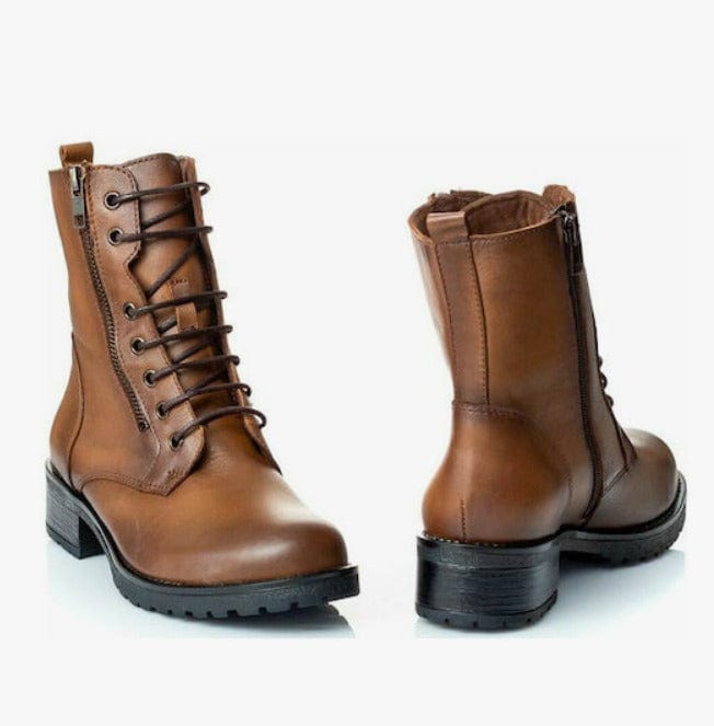 Γυναικεία αρβυλάκια Ragazza 0264 ταμπά-La Scarpa Shoes Γυναικεία αρβυλάκια Ragazza 0264 ταμπά SMALL BOOTS RAGAZZA