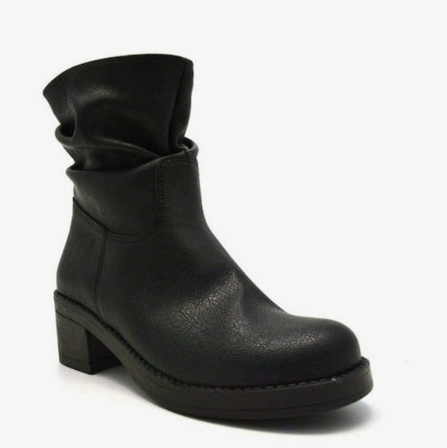 Γυναικεία μποτάκια Ragazza 0635 μαύρο-La Scarpa Shoes Γυναικεία μποτάκια Ragazza 0635 μαύρο SMALL BOOTS RAGAZZA