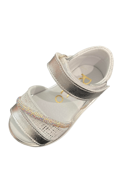 Παιδικά πέδιλα  Ricco Mondo 224 ασημί -La Scarpa Shoes Παιδικά πέδιλα  Ricco Mondo 224 ασημί GIRLS RICCO MONDO