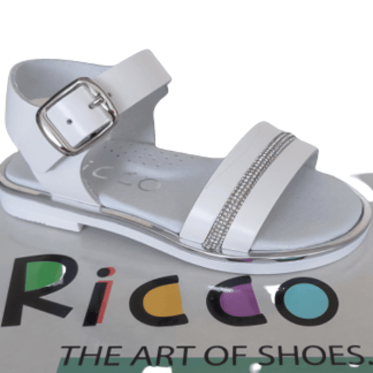 Παιδικά πέδιλα Ricco Mondo A30142 N3 λευκά-La Scarpa Shoes Παιδικά πέδιλα Ricco Mondo A30142 N3 λευκά GIRLS RICCO MONDO