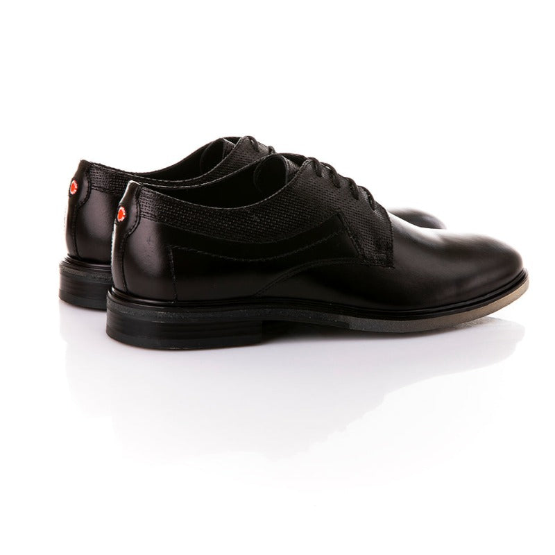 Ανδρικό Δερμάτινο Παπούτσι Robinson 65997 μαύρο-La Scarpa Shoes Ανδρικό Δερμάτινο Παπούτσι Robinson 65997 μαύρο Abiye ROBINSON