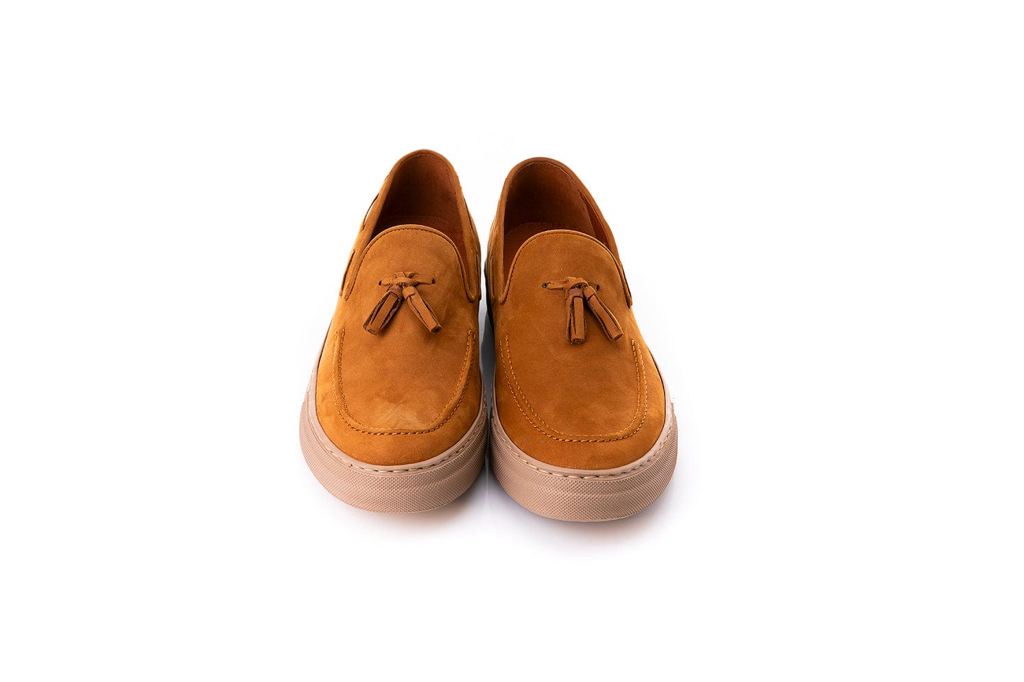 Ανδρικό Δερμάτινο Παπούτσι Robinson #69425 ταμπά-La Scarpa Shoes Ανδρικό Δερμάτινο Παπούτσι Robinson #69425 ταμπά MEN CASUAL ROBINSON