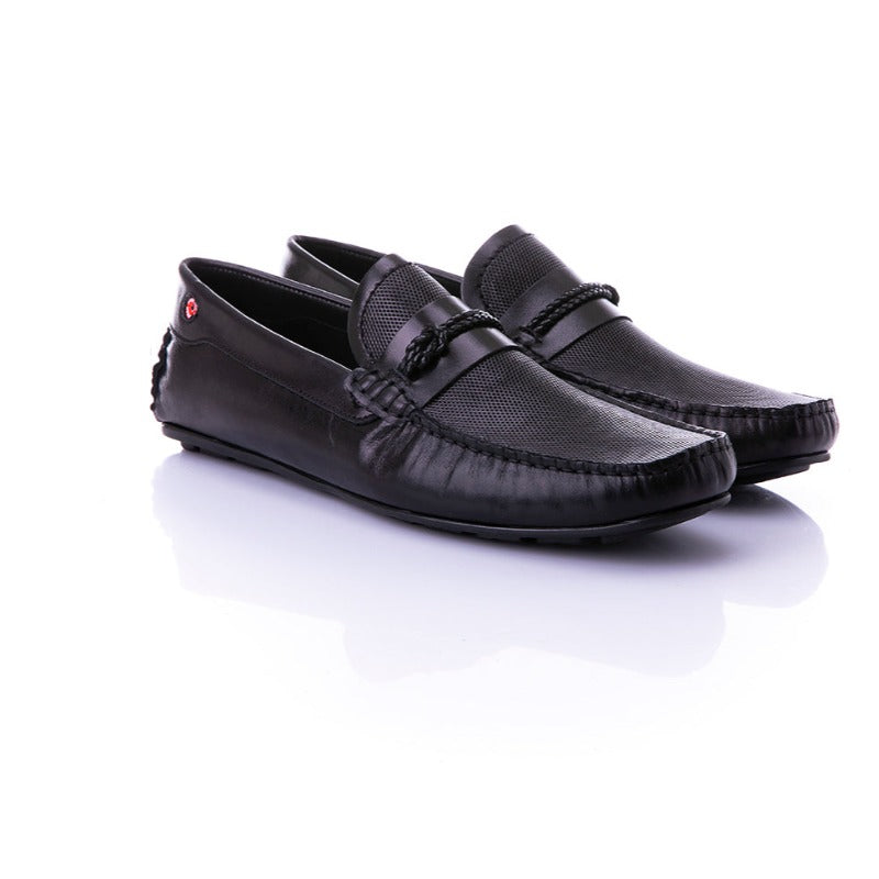 Ανδρικό Δερμάτινο Μοκασίνι Robinson 72895 μαύρο-La Scarpa Shoes Ανδρικό Δερμάτινο Μοκασίνι Robinson 72895 μαύρο La Scarpa Shoes