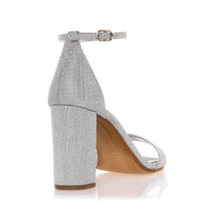 Γυναικεία πέδιλα Sante 23-228 ασημί SANDALS SANTE