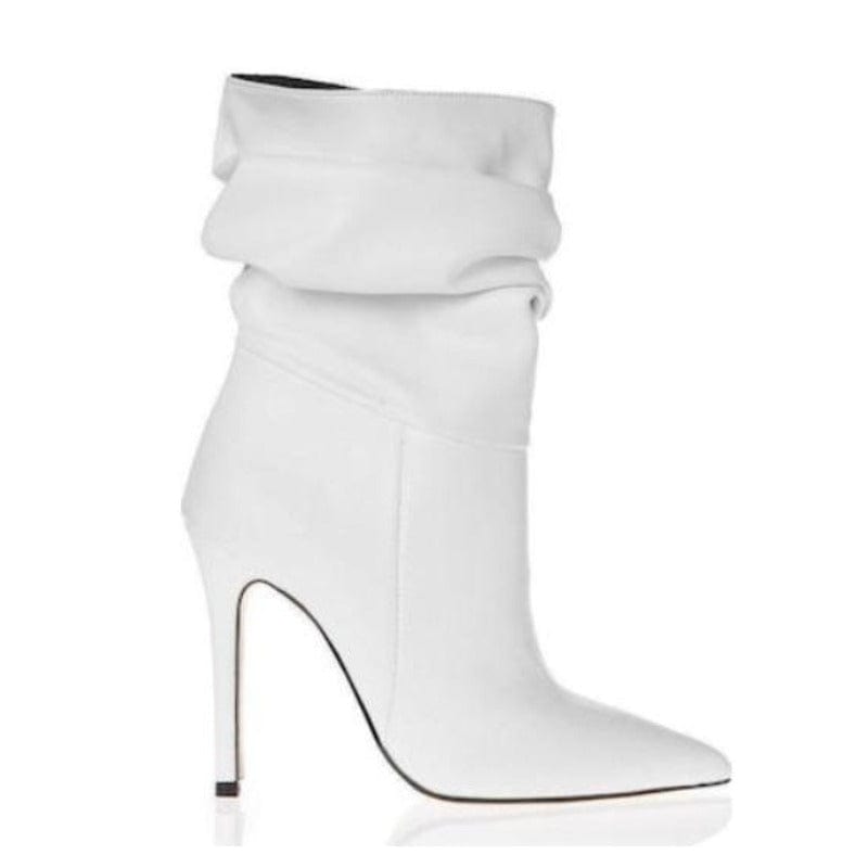 Γυναικεία Μποτάκια - Sante 19-628 White -La Scarpa Shoes Γυναικεία Μποτάκια - Sante 19-628 White SMALL BOOTS SANTE