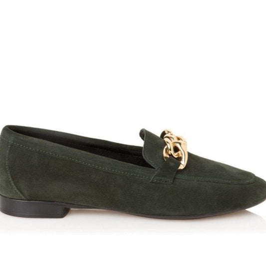 Γυναικεία μοκασίνια Sante 21-449 green-La Scarpa Shoes Γυναικεία μοκασίνια Sante 21-449 green WOMEN MOCASSINS SANTE