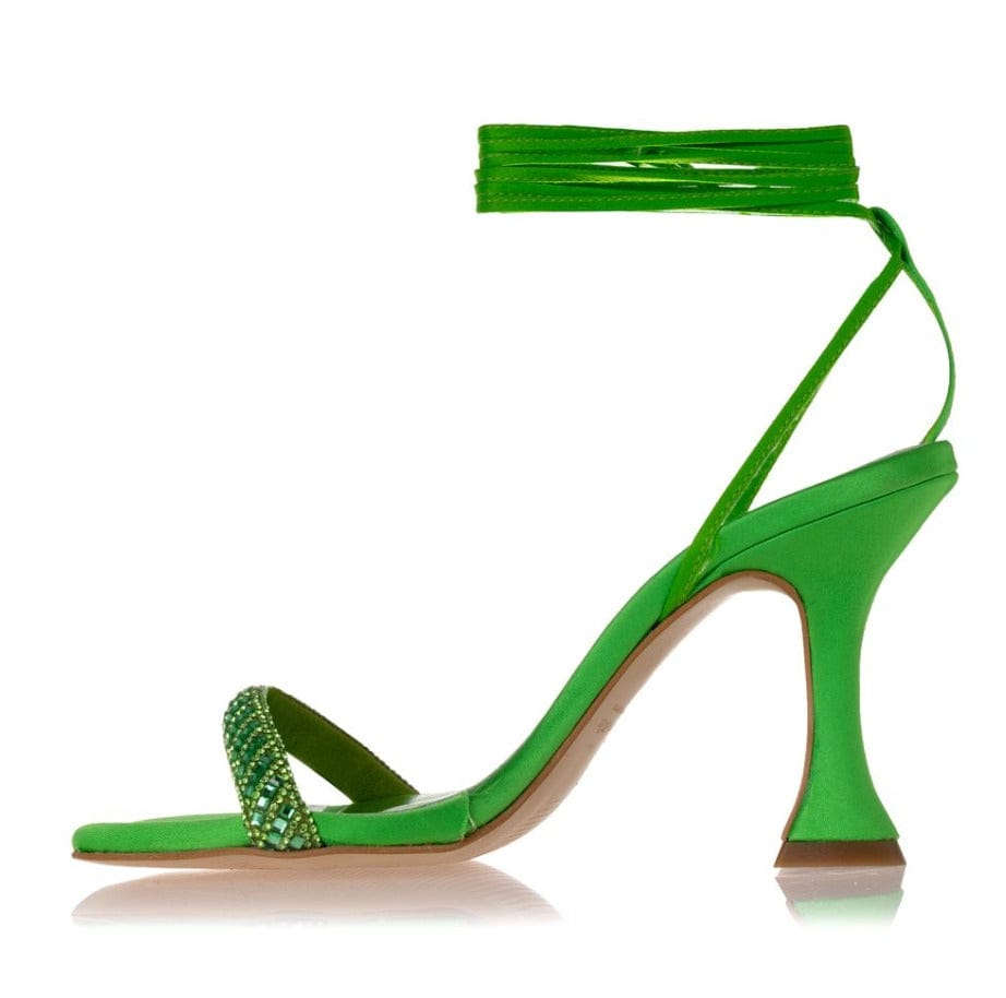 Γυναικεία πέδιλα  Sante πράσινα 22-247-La Scarpa Shoes Γυναικεία πέδιλα  Sante πράσινα 22-247 SANDALS SANTE