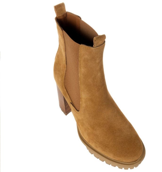 Γυναικεία μποτάκια Sante 22-446 καμηλό-La Scarpa Shoes Γυναικεία μποτάκια Sante 22-446 καμηλό SMALL BOOTS ROBINSON WOMEN