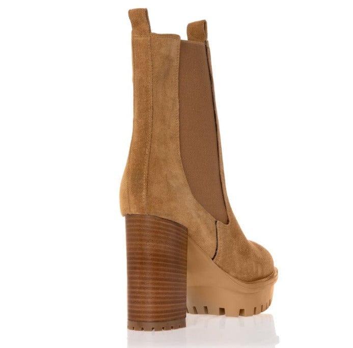 Γυναικεία μποτάκια Sante 22-446 καμηλό-La Scarpa Shoes Γυναικεία μποτάκια Sante 22-446 καμηλό SMALL BOOTS ROBINSON WOMEN