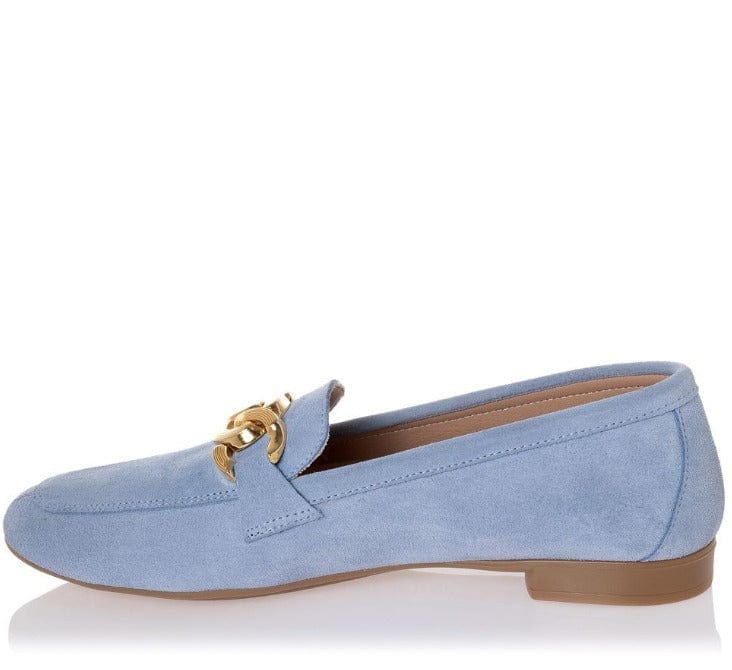 Γυναικεία μοκασίνια sante 23-125 γαλάζιο-La Scarpa Shoes Γυναικεία μοκασίνια sante 23-125 γαλάζιο WOMEN MOCASSINS SANTE