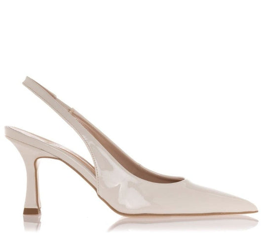 Γυναικεία γόβα sante 23-207 off white-La Scarpa Shoes Γυναικεία γόβα sante 23-207 off white HEELS SANTE