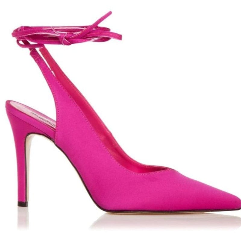 Γόβες σατέν Sante fuchsia 21-546-La Scarpa Shoes Γόβες σατέν Sante fuchsia 21-546 HEELS SANTE