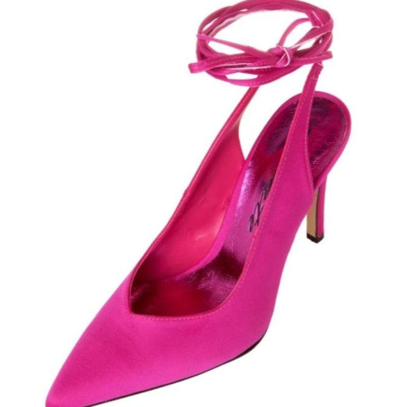 Γόβες σατέν Sante fuchsia 21-546-La Scarpa Shoes Γόβες σατέν Sante fuchsia 21-546 HEELS SANTE