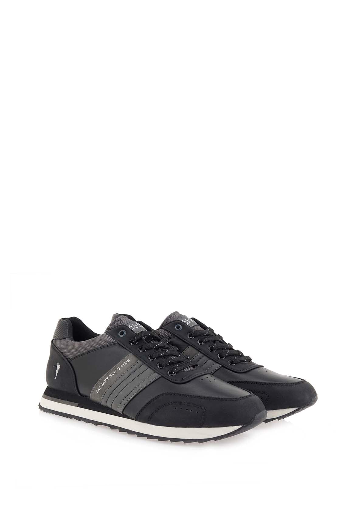 Ανδρικά sneakers Calgary 060 black-La Scarpa Shoes  Ανδρικά sneakers Calgary 060 black MEN CASUAL TSAKIRIS MALLAS MEN