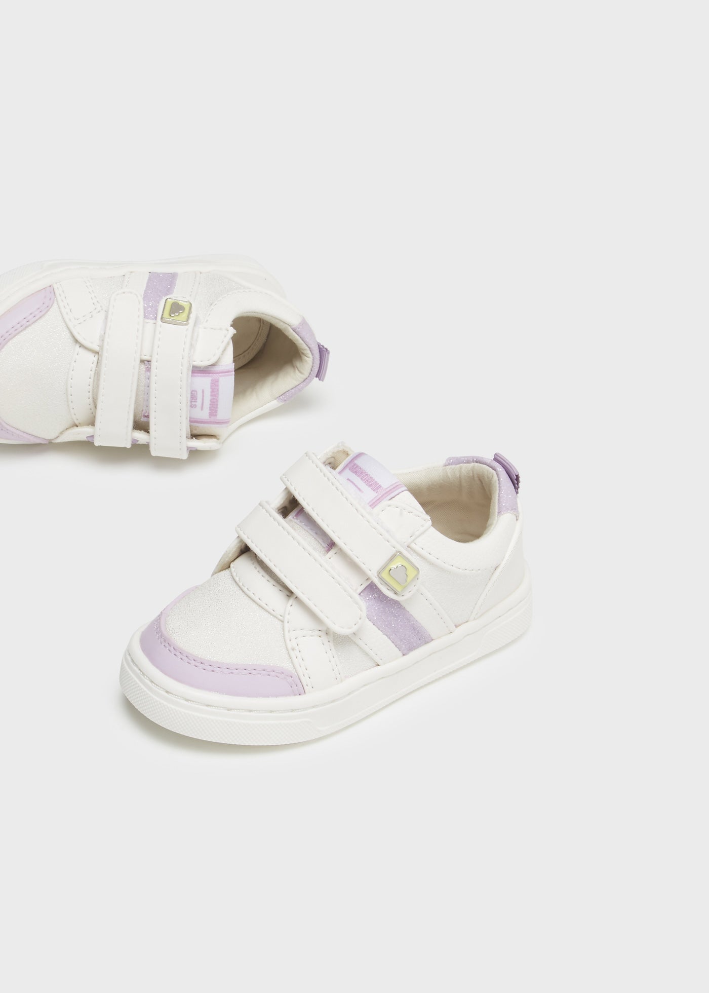 Παιδικά sneakers Mayoral 41338 λευκό-La Scarpa Shoes Παιδικά sneakers Mayoral 41338 λευκό GIRLS MAYORAL