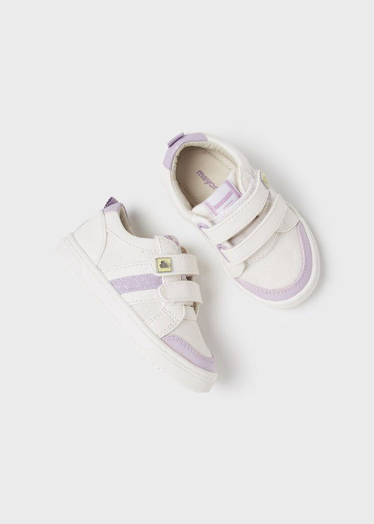 Παιδικά sneakers Mayoral 41338 λευκό-La Scarpa Shoes Παιδικά sneakers Mayoral 41338 λευκό GIRLS MAYORAL