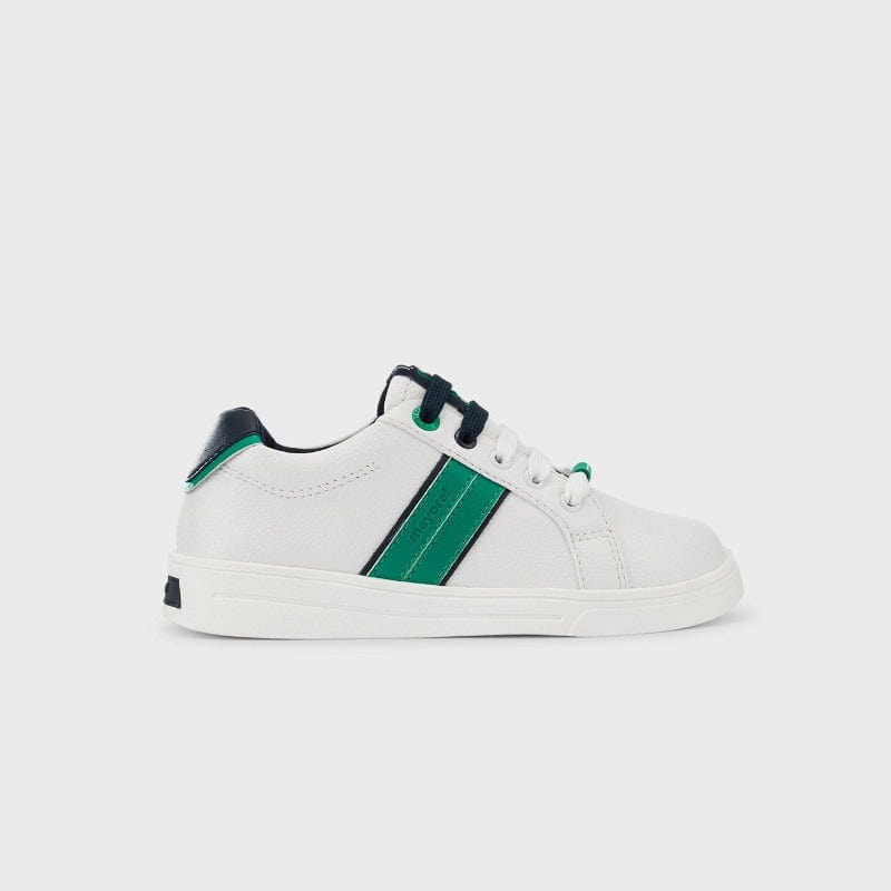 Παιδικά sneakers Mayoral  47413 λευκό / πράσινο-La Scarpa Shoes Παιδικά sneakers Mayoral  47413 λευκό / πράσινο BOYS MAYORAL
