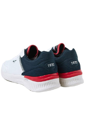 Ανδρικά sneakers Pepe Jeans jay pro half pms30828 λευκό-La Scarpa Shoes Ανδρικά sneakers Pepe Jeans jay pro half pms30828 λευκό MEN CASUAL PEPE JEANS