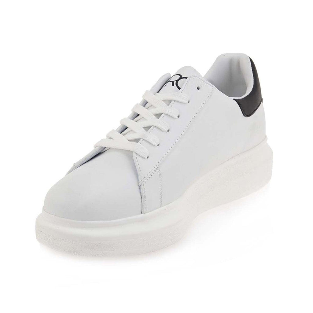 Ανδρικά sneakers Renato Garini λευκό - μαύρο 724-La Scarpa Shoes Ανδρικά sneakers Renato Garini λευκό - μαύρο 724 MEN CASUAL TSAKIRIS MALLAS MEN