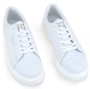 Ανδρικά sneakers Renato Garini  724 λευκό-La Scarpa Shoes Ανδρικά sneakers Renato Garini  724 λευκό MEN CASUAL TSAKIRIS MALLAS MEN