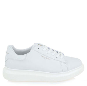 Ανδρικά sneakers Renato Garini  724 λευκό-La Scarpa Shoes Ανδρικά sneakers Renato Garini  724 λευκό MEN CASUAL TSAKIRIS MALLAS MEN